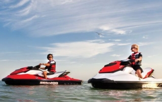  Cap Ferret en jet ski 
